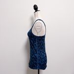 Lululemon Studio Racerback Mystic Jungle Hawk Harbor Blue Black Scoop Neck Tank Photo 3