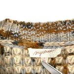 Mystree  Moss Stitch Earth Tone Knit Chunky Sweater Photo 4