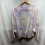 Young Fabulous and Broke Pastel Tie Dye Pullover Sweatshirt Womens L Photo 7
