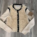 Rachel Zoe Rachel Roy NWT Chunky knit sweater with shaggy faux-shearling Photo 5