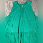 Free People  green tunic/mini dress medium Photo 1
