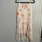Who What Wear  Pink Floral Hi-Lo Sleeveless Dress Photo 4