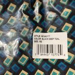 Band Of The Free New Diamond Print Ruffle Mini Skirt Colette Black Teal Size XS Photo 12