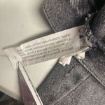 ASHLEY VINTAGE CHARM Women’s Jean Jacket SIZE Large Gray Button Front Distressed Photo 5