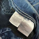 WallFlower Women's Denim Jeans Size 5 Flare Low‎ Rise Embellished Pockets Blue Photo 2