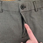 Christopher & Banks  Houndstooth Slim Tapered Business Casual Pant size 4 Photo 2