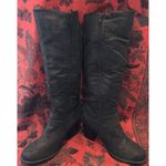 Rampage  Women’s Boot Black Micro Suede 8.5M Knee High 3” Heel Cute Photo 2
