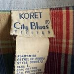 Vintage Koret Embroidered Blue Denim Shirt size L Size L Photo 1
