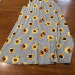 Jamie & Layla Shift Dress Women's Petites PS Above Knee Sunflower Floral Stretch Size undefined Photo 3