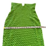 LaMarque Miles Halterneck Dress Green Deep V Textured Midi Dress Bodycon Medium Photo 11