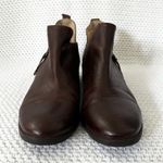 Lucca Lane Oxford Brown Leather Sayge Low Ankle Cut Round Toe Boots Booties 9.5 Photo 3