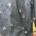 Island Republic Nautical Themed Zip Front Jacket: Size 8 Blue Photo 2