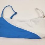l*space L* Ari Bikini Top in Blue White Size XL NWT Photo 0