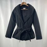 Lovers + Friends NEW  Carla Puffer in Black‎ Size Medium Photo 3