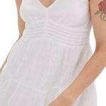 American Eagle  Babydoll Mini Dress Strappy Open Back Womens Size Large White Photo 0