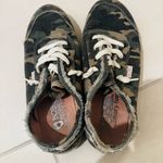 Skechers  BOBS B Cute Frayed Canvas Slip-Ons Camoflague Troop Cutie Sneakers Photo 1