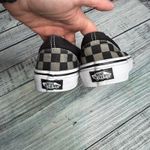 Vans  Classic Slip-On Checkerboard Black Gray Skate Shoes M5.5-W7 Photo 3