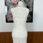 Gorgeous House of Harlow 1960 Crochet MIDI Dress! White Photo 6
