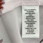 Loft Mixed Flowers Tiered Velvet Collar Boho Blouse Black Purple Medium Photo 12