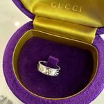 Gucci Icon Blooms Ring 18kt White Gold Photo 3