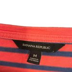 Banana Republic  Women's Red and Blue Striped Shirt Dress Size Medium Photo 1