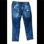 ZARA Trafaluc Destroyed Jeans Skinny Mid Rise Size 6 EU 38 100% Cotton Stretch Photo 4