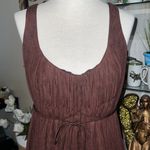 Moulinette Soeurs Anthropologie Meadow Brown Tulle Dress Size 10 Photo 2