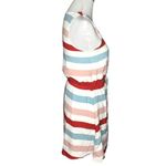 Lovers + Friends Dreamland Striped Dress White Red Blue Size Small Photo 2