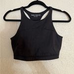 Outdoor Voices  black TechSweat High Neck Crop Top
Sports Bra Size small Photo 2