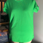 Ann Taylor  short sleeve twist sleeved shirt - some stains Photo 0