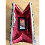 Elaine Turner Green Navy Embellished Clutch Mini Bag With Mirror Photo 15