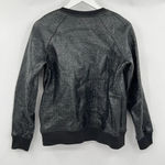 Theory 38 Incline B Downforce Black Long Sleeve Wool Shirt Sweater Size Medium Photo 4