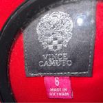 Vince Camuto  Coral Sheath Dress 6 Fit & Flare Boat Neck Pockets Classic Dopamine Photo 6