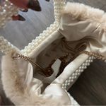 ZARA NEW Fur Bucket Bah With Pearl Handles Photo 6