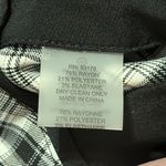 Elie Tahari Plaid Straight-Leg Crop Trousers Black White Plaid Size 6 Photo 11