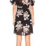 LPA  Button Up Midi Dress in Midnight Roses Photo 1