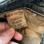 Mek Denim  Dark Wash Distressed Santiago Straight Leg Jeans 26 x 32 Photo 8