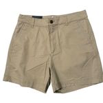 Gap NWT, Girlfriend Khaki Shorts High Rise 5" Inseam, Sz 12 Photo 6