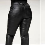 Good American  Better Than Leather Faux Leather Pants 16 Photo 3
