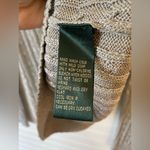 Ralph Lauren Lauren Metallic Sliver Cable Knit Sweater Photo 4