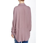 Free People • Smoke Purple True Affection Blouse Photo 1