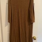 Old Navy Mustard Long Sleeve Dress Photo 0