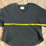 Citizens of Humanity  Black V-Neck Sweatshirt Photo 2