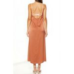 For Love & Lemons Viv Maxi Dress, Brown, XL Photo 5