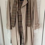 London Fog Vintage  Trench Coat With Matching Scarf Photo 0