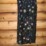 Mac Duggal 93695 Womens Black Floral Sequined Strapless Column Gown Photo 8