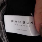 PacSun  Black Distressed Mom Jeans 100% Cotton size 24 Photo 1