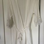 White Robe Size L Photo 0