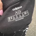 Adidas  Black Logo Short Sleeve Oversized T-Shirt Size XS Photo 4