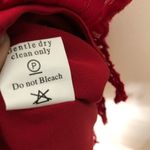 House Of CB Red Mialy Lace Halter Mini Dress Size Medium EUC Photo 6